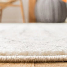 Load image into Gallery viewer, Rectangle 4&#39; x 6&#39; Renninger Power Loom Performance Ivory/Gray Rug
