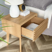 Load image into Gallery viewer, Oak Renwick Manufactured Wood Nightstand
