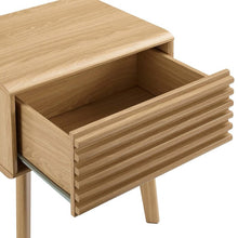 Load image into Gallery viewer, Oak Renwick Manufactured Wood Nightstand

