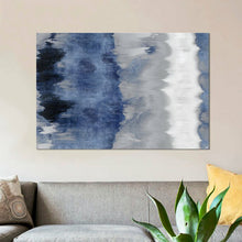 Load image into Gallery viewer, 12&quot; H x 18&quot; W x 0.75&quot; D Resonate - Indigo by Rachel Springer - Gallery-Wrapped Canvas Giclée 3165AH
