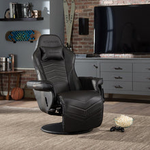 Load image into Gallery viewer, Gray/Black Respawn Recliner Racing Game Chair 2223
