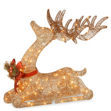 Load image into Gallery viewer, Resting Reindeer Lighted Display
