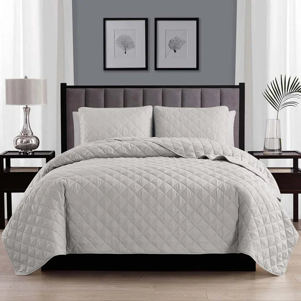 Reversible Quilt Set king - 3pc set