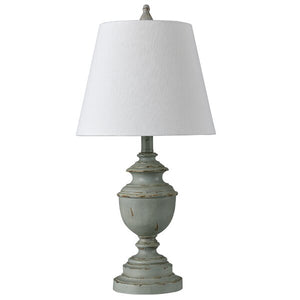 25" Rhapsody Resin Table Lamp