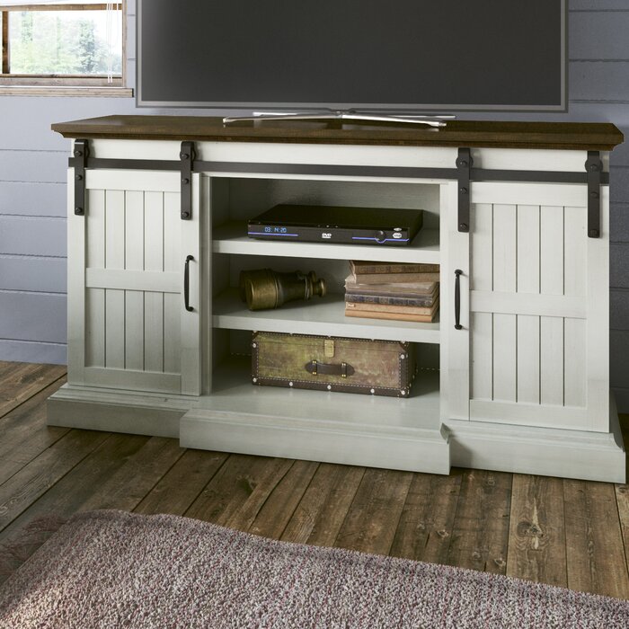 Old Wood White Rhiannon 63'' Media Console