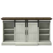 Load image into Gallery viewer, Old Wood White Rhiannon 63&#39;&#39; Media Console
