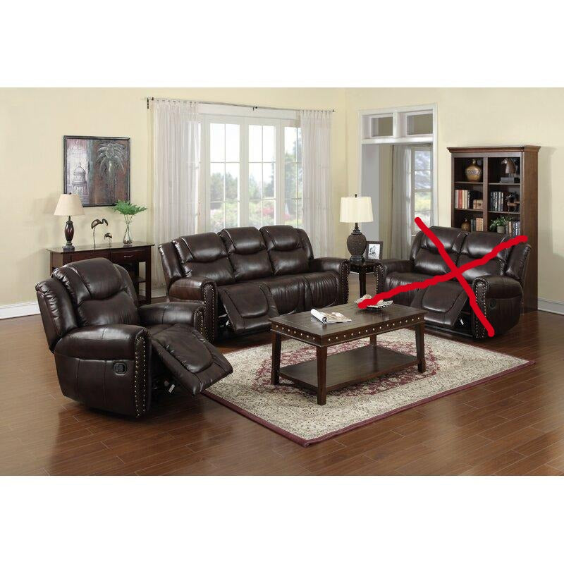 Rhoades Sofa & Chair Reclining Living Room Set 6455RR-OB