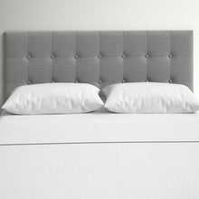 Load image into Gallery viewer, King Gray Richey Upholstered Headboard
