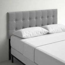 Load image into Gallery viewer, King Gray Richey Upholstered Headboard
