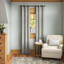 Load image into Gallery viewer, Ricka Solid Blackout Thermal Grommet Single Curtain Panel (set of 4) 6957RR/GL
