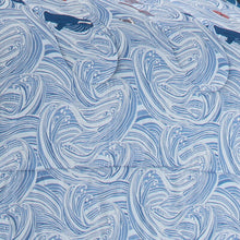 Load image into Gallery viewer, Ride The Waves Aqua Microfiber Reversible Modern &amp; Contemporary Comforter Set, EC1164
