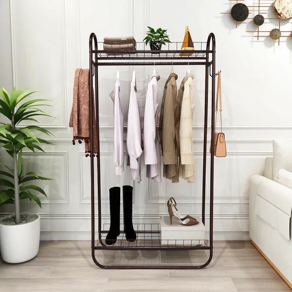 Rinehart 32.9'' Clothes Rack