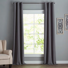 Load image into Gallery viewer, Ringold Solid Blackout Thermal Grommet Single Curtain Panel Set of 2 - GL635
