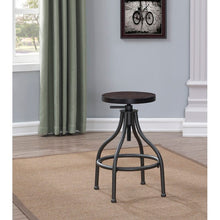 Load image into Gallery viewer, Rio Dell Adjustable Height Swivel Bar Stool 7092
