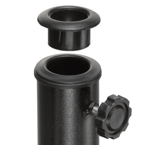 1' 1'' H x 1' 5 1/2'' W x 1' 5 1/2'' D Risingstar Resin Free Standing Umbrella Base