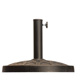 1' 1'' H x 1' 5 1/2'' W x 1' 5 1/2'' D Risingstar Resin Free Standing Umbrella Base