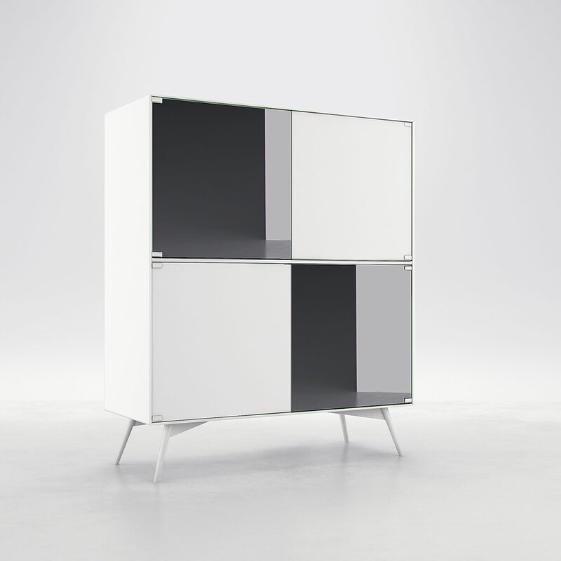 Riva 47'' Wide 3 Drawer Server