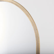 Load image into Gallery viewer, Gold Rivale Arch Metal Wall Mirror
