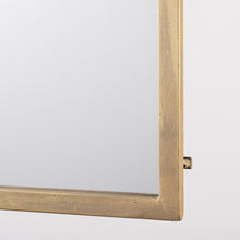 Load image into Gallery viewer, Gold Rivale Arch Metal Wall Mirror
