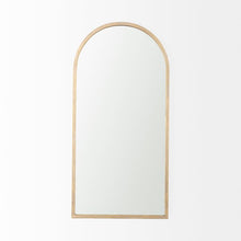 Load image into Gallery viewer, Gold Rivale Arch Metal Wall Mirror
