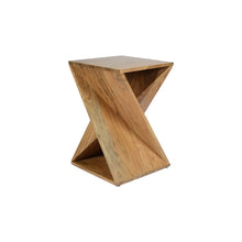 Load image into Gallery viewer, Rivera 24&#39;&#39; Tall Solid Wood Abstract End Table
