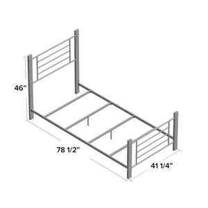 Twin Riya Low Profile Standard Bed