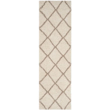 Load image into Gallery viewer, Rizco Geometric Area Rug in Ivory/Beige, Runner 2&#39;3&quot; x 12&#39;
