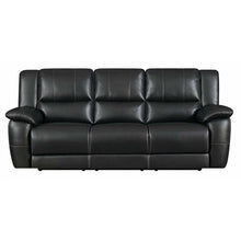 Load image into Gallery viewer, Robert 91&quot; Wide Faux Leather Pillow Top Arm Reclining Sofa 1257CDR
