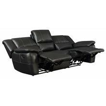 Load image into Gallery viewer, Robert 91&quot; Wide Faux Leather Pillow Top Arm Reclining Sofa 1257CDR
