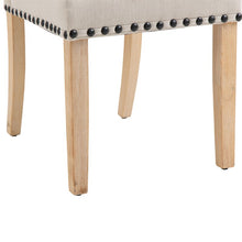 Load image into Gallery viewer, Roberto Tufted Linen Parsons Chair (Set of 2)
