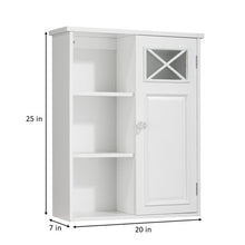 Load image into Gallery viewer, Roberts 20&#39;&#39; W x 25&#39;&#39; H x 7&#39;&#39; D Wall Mounted Bathroom Cabinet 6854RR
