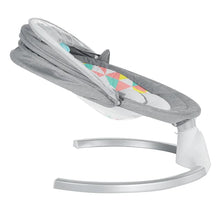 Load image into Gallery viewer, Gray/White Rocking Cradle with Mattress
