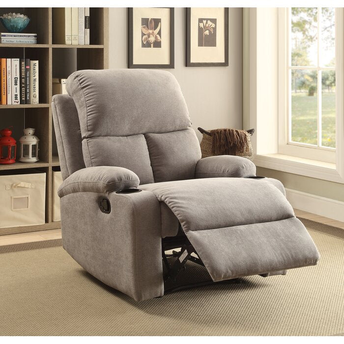 Rockmart Manual Recliner- Gray 35AH