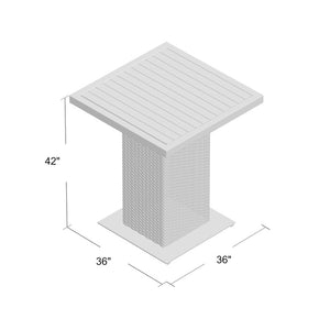 Rockport Square 42" Bar Table 7294