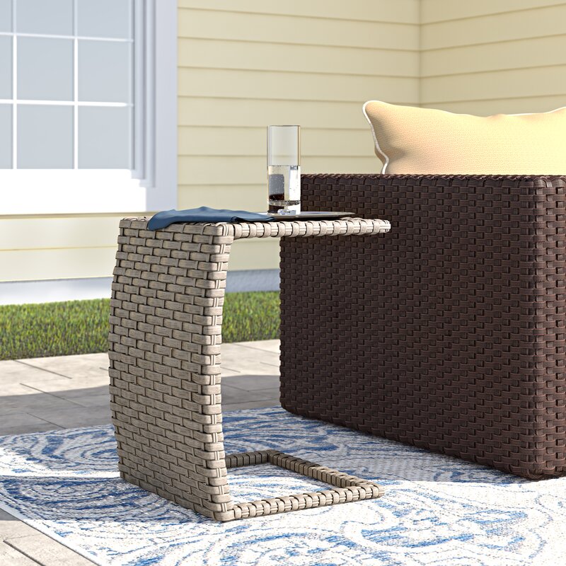 Rockport Wicker Side Table 1754AH
