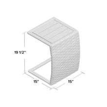Load image into Gallery viewer, Rockport Wicker Side Table 1754AH
