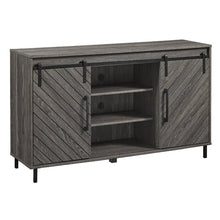 Load image into Gallery viewer, Gray Oak Rolando TV Stand for TVs up to 60&quot; #919HW
