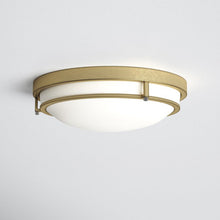 Load image into Gallery viewer, Romilda Glass Flush Mount
