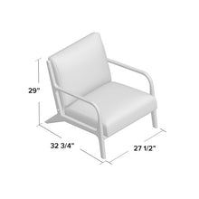 Load image into Gallery viewer, Ronaldo 27.5" Wide Polyester Armchair MRM1398
