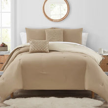 Load image into Gallery viewer, Ronan Microfiber Reversible 5 Piece Comforter Set king
