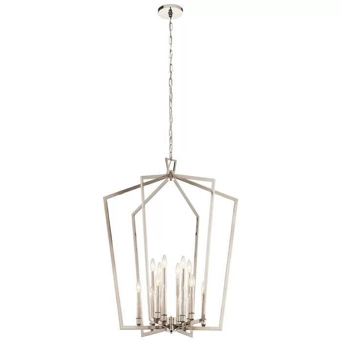 Rondo 12 - Light Lantern Geometric Chandelier