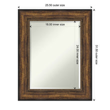 Load image into Gallery viewer, 32&quot; x 26&quot; Roose Beveled Wall Mirror 2422CDR

