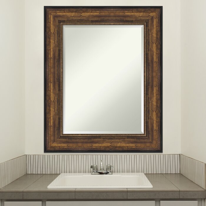 Roose Rectangle Wall Mirror, 26'' H X 32'' W