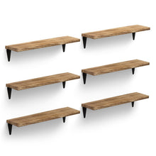 Load image into Gallery viewer, Rosalyn Solid Wood Bracket Shelf (Set of 6) OG158

