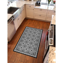 Load image into Gallery viewer, Black Rosamaria Kitchen Mat ( AP600 )
