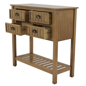 Rosas 32" Console Table Honey Pine(2810RR)