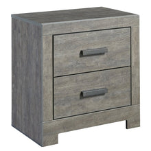 Load image into Gallery viewer, Gray Rosen 2 Drawer Nightstand *AS IS #1064HW
