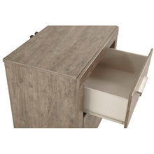 Load image into Gallery viewer, Gray Rosen 2 Drawer Nightstand *AS IS #1064HW
