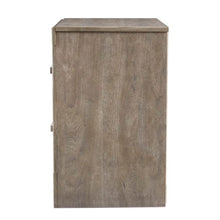 Load image into Gallery viewer, Gray Rosen 2 Drawer Nightstand *AS IS #1064HW
