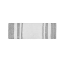Load image into Gallery viewer, Rosenbloom Rectangular 100% Cotton Striped Bath Rug #ND1071
